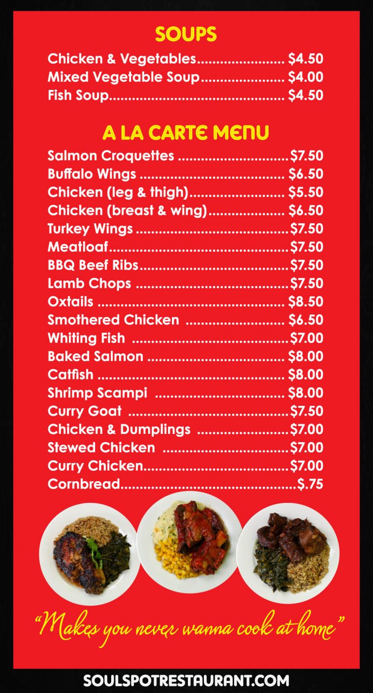 Soul Food and Caribbean Restaurant Brooklyn, NY